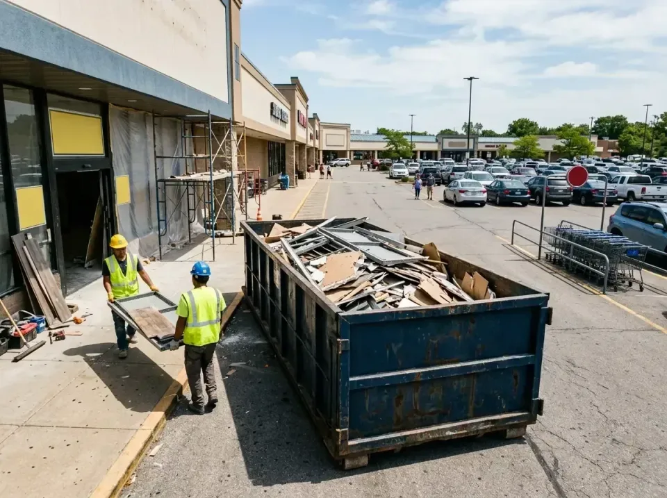 retail-store-renovation-debris-003 — frequently asked questions, Roll-off Dumpster Rentals in Hypoluxo, FL